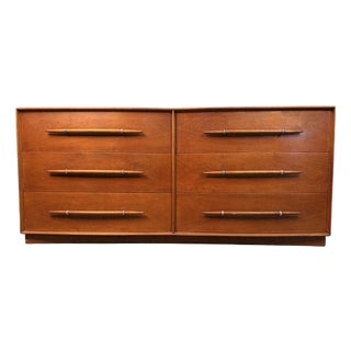 Early 20th Century Walnut Lowboy Dresser by Widdicomb Furniture Company For Sale