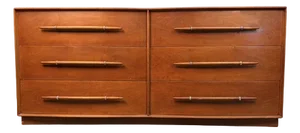Early 20th Century Walnut Lowboy Dresser by Widdicomb Furniture Company