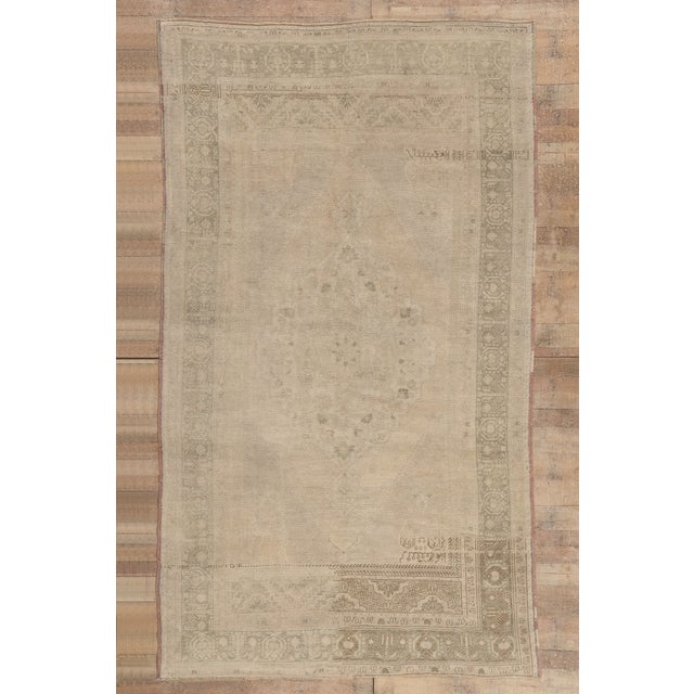 Vintage Turkish Oushak Rug, 06'05 X 11'01 For Sale - Image 10 of 10