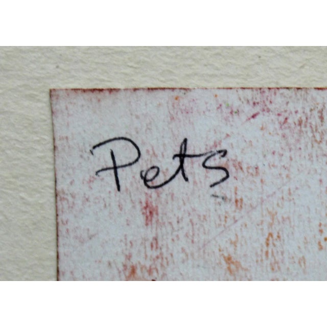 Anna Zawadka, Pets, Pastel and Mixed Media on Paper For Sale - Image 6 of 7