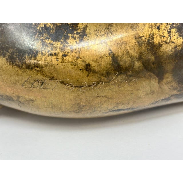 Loet Vanderveen Bronze Reclining Horse Sculpture Signed Numbered Limited Edition For Sale In Palm Springs - Image 6 of 12