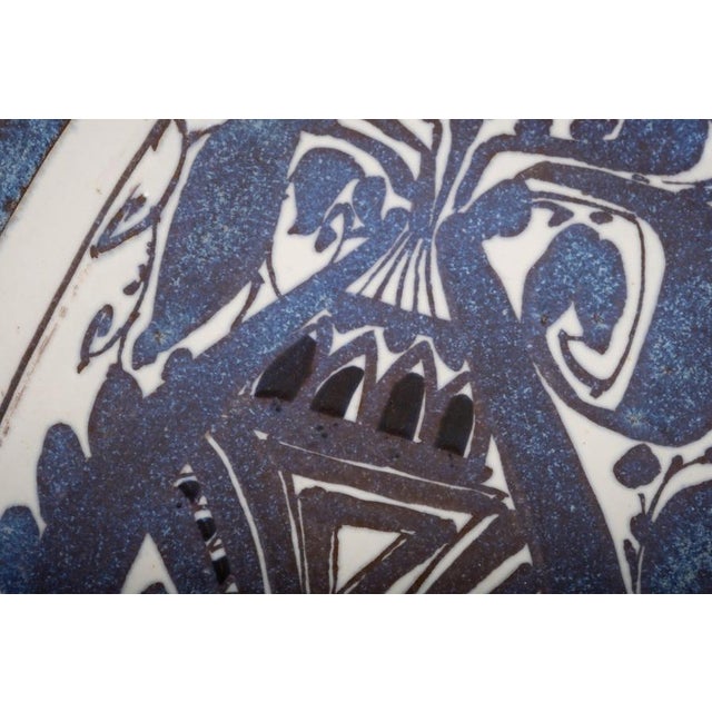 Tenera Faience Bowl by Kari Christensen for Royal Copenhagen, 1960s For Sale - Image 6 of 8