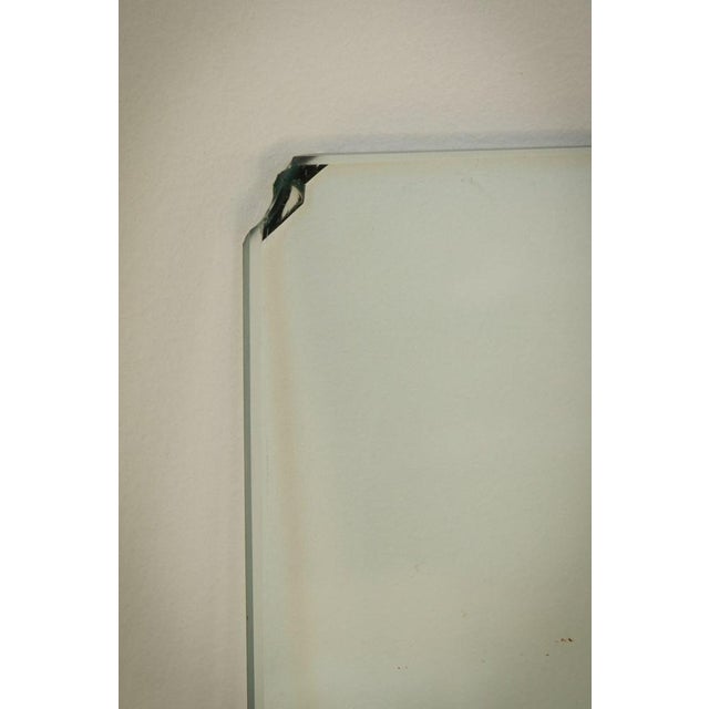 Large Modernist Glass and Acrylic Glass Coffee Table, 1970s For Sale - Image 15 of 18