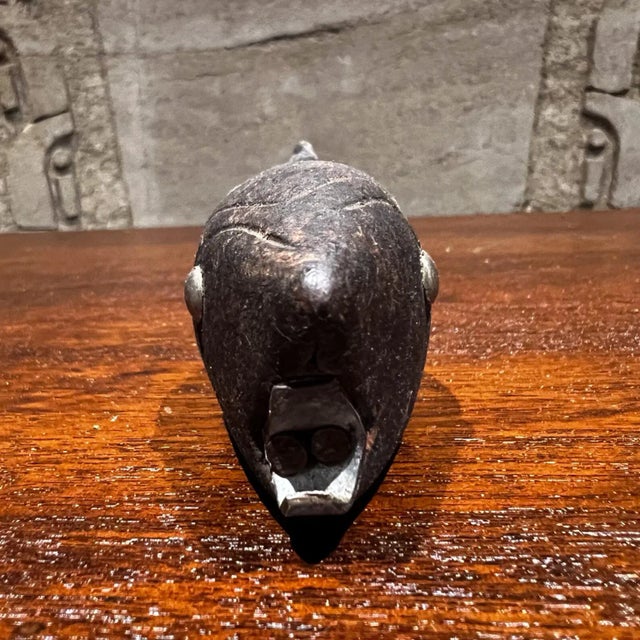 Mid-Century Modern 1960s Modernist Fish Handcrafted Wood Bottle Opener Mexico For Sale - Image 3 of 10