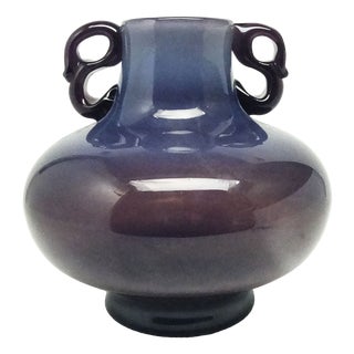 Postmodern Vase from Cracow Glassworks, Poland, 1970s For Sale