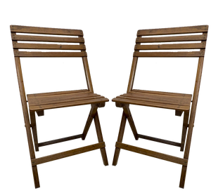 Set of Folding Chairs