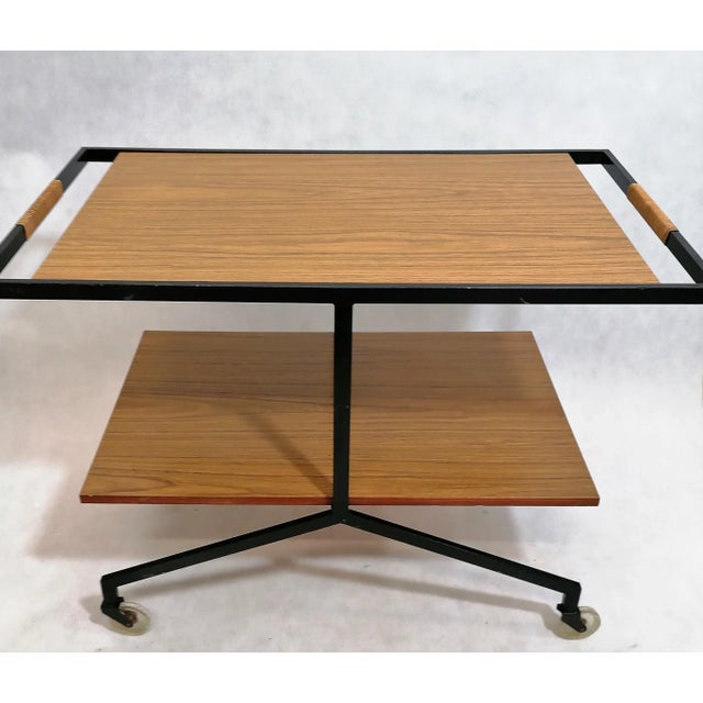 Mid-Century Modern Vintage Trolley from Ilse Möbel, 1970s For Sale - Image 3 of 8