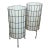 Mid Century Modern Wire Cage Lamps - a Pair For Sale