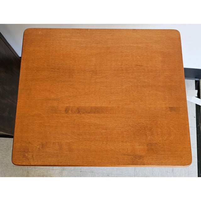Late 20th Century Late 20th Century Shakers Worshops Pedestal Spider Legs Maple Candle Stand For Sale - Image 5 of 7