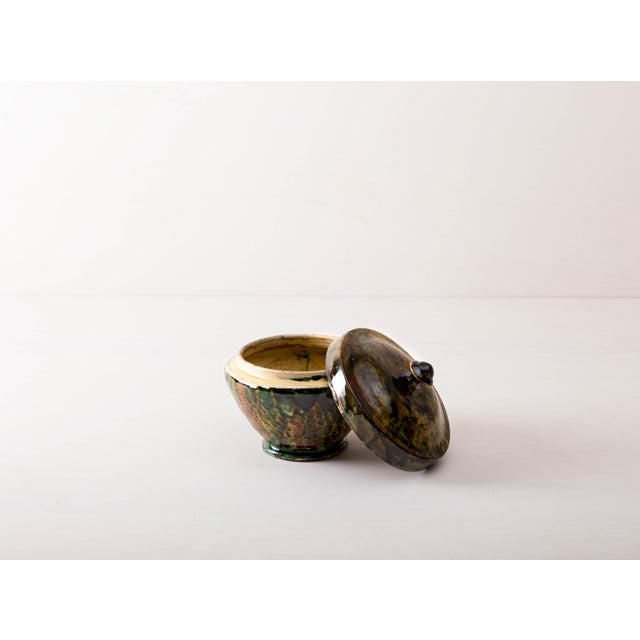 Contemporary 19th Century Ceramic Grottaglie Vase, Italy For Sale - Image 3 of 3