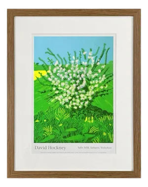 David Hockney, 30th April 2011 (The Arrival of Spring), Print, Framed