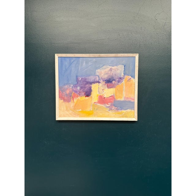 Aulikki Bondeson, Abstract Composition, 1994, Oil on Panel, Framed For Sale - Image 14 of 18