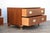 1960s Pair of Mid-Century Modern Campaign Walnut Nightstands by Baker Milling Road | Brass Hardware, Circa 1960s For Sale - Image 5 of 18