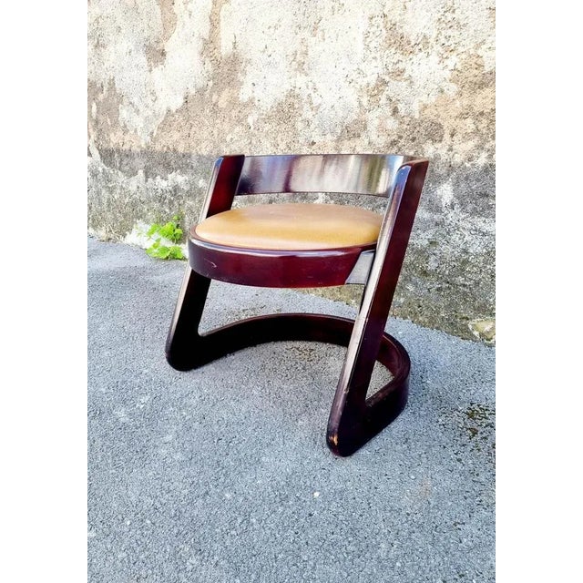 1970s Mid-Century Stool from Mario Sabot, Italy, 1970s For Sale - Image 5 of 11