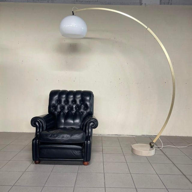 1960s Arc Floor Lamp by Goffredo Reggiani for Reggiani, 1960s For Sale - Image 5 of 18
