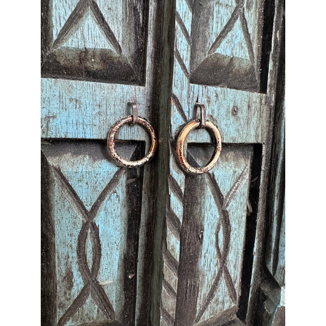 1979 Brazilian Carved Wood Door Wall Sculpture by Tarcisio, Rio De Janeiro For Sale - Image 4 of 9