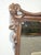 Glass Pair of Vintge French Louis XVI Style Ornate Wall Mantle Mirrors For Sale - Image 7 of 15