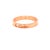 Cartier Cartier 18ct Rose Gold C De Cartier Diamond Wedding Band Ring 0.03ct 4g, Size 7.5 For Sale - Image 4 of 6