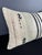 Contemporary Turkish Hemp Pillow Cushion Natural Beige Black Pillow Cushion Cover 16 "x 24" For Sale - Image 3 of 4