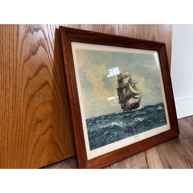 Vintage Print Titled "Red Jacket" by Artist Hugh Knollys For Sale In New York - Image 6 of 10