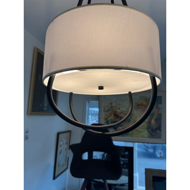 Contemporary Contemporary Loop Pendant For Sale - Image 3 of 9