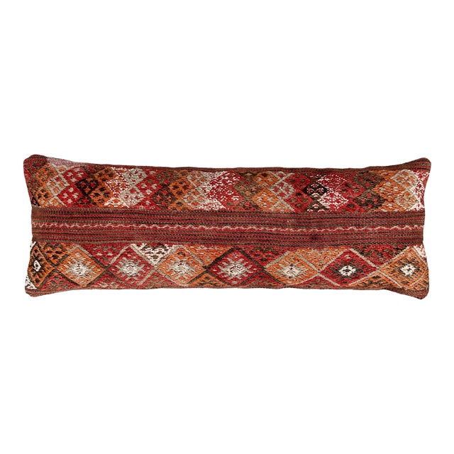 Vintage Turkish Rug Pillow For Sale