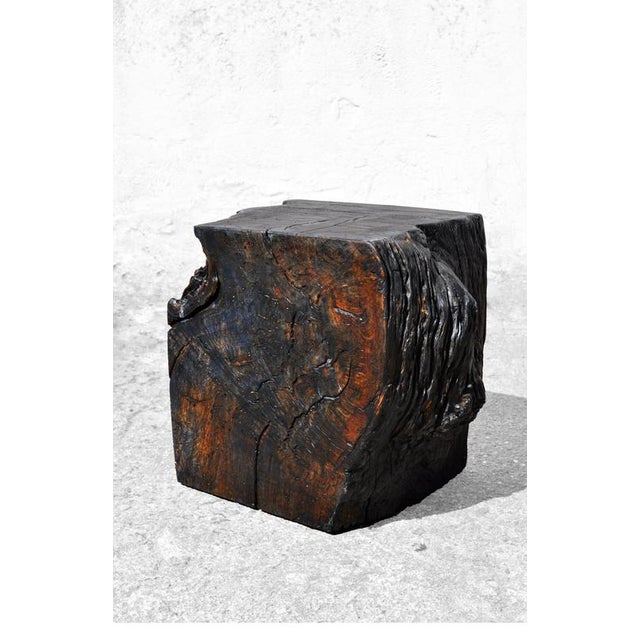 Black W2386 Stool in Oxidized Oak by Jörg Pietschmann For Sale - Image 8 of 18
