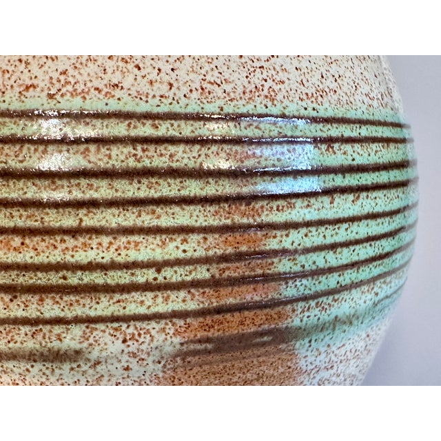 Modernist Studio Ceramic Art Vase from Helma Klett, Germany, 1940s For Sale - Image 6 of 11