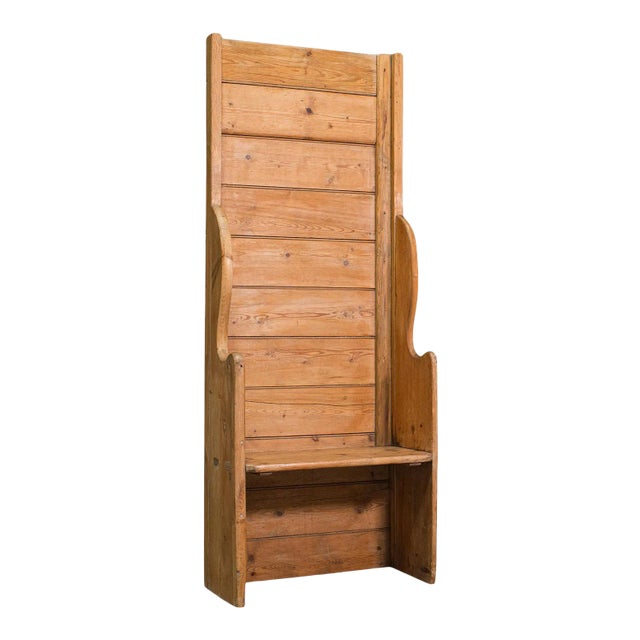 Late 19th Century Vintage Provincial Seat For Sale