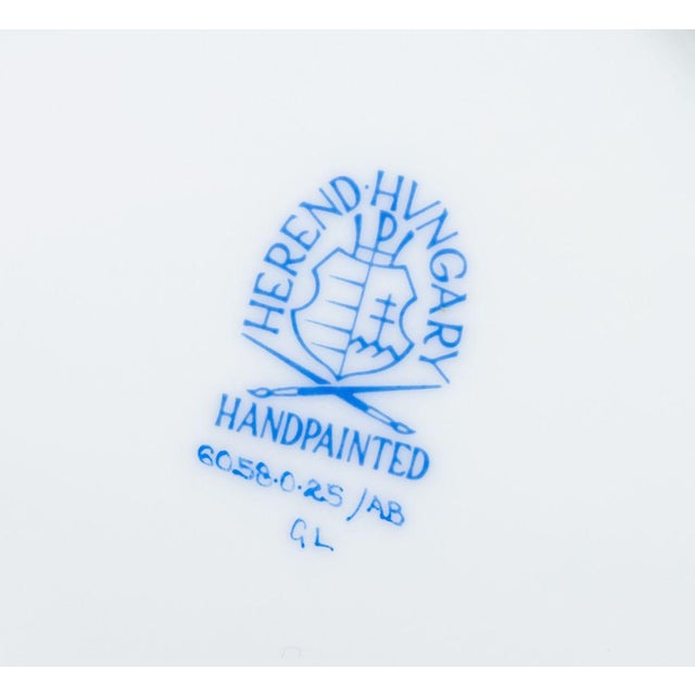 Ceramic Early 20th Century Herend Porcelain Tableware - 3 Pcs. For Sale - Image 7 of 15