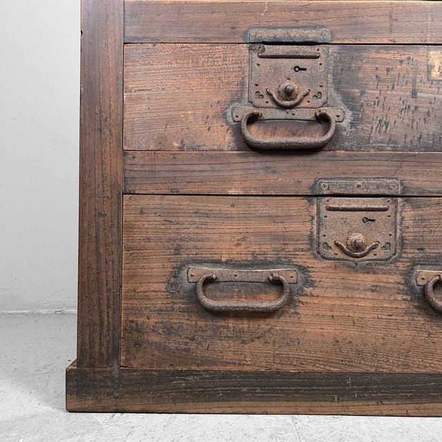 Wooden Store Cabinet, Japan, 1920s For Sale - Image 11 of 18