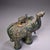 Traditional Early 20th Century Bronze Elephant Censer – 5.5" Archaic Style Zun Vessel With Cub Finial For Sale - Image 3 of 10