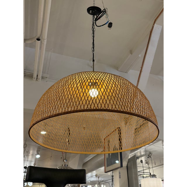 2010s Ay Illuminate Bamboo M1 Pendant For Sale - Image 5 of 12