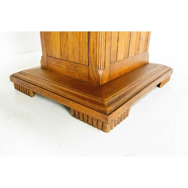 1940s French Extendable Dining Table in Oak, 1940 For Sale - Image 5 of 15