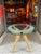 Italian Round Italian Dining Table Circa 1980s For Sale - Image 3 of 9