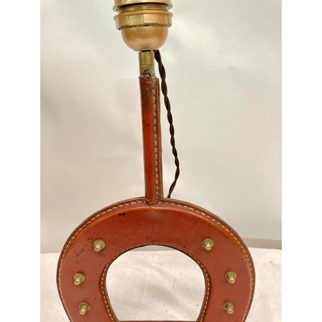 1950s Vintage Lamp by Jacques Adnet, 1950s For Sale - Image 5 of 9