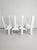 1970s White Golem Chairs by Vico Magistretti for Poggi, 1960s, Set of 8 For Sale - Image 5 of 18