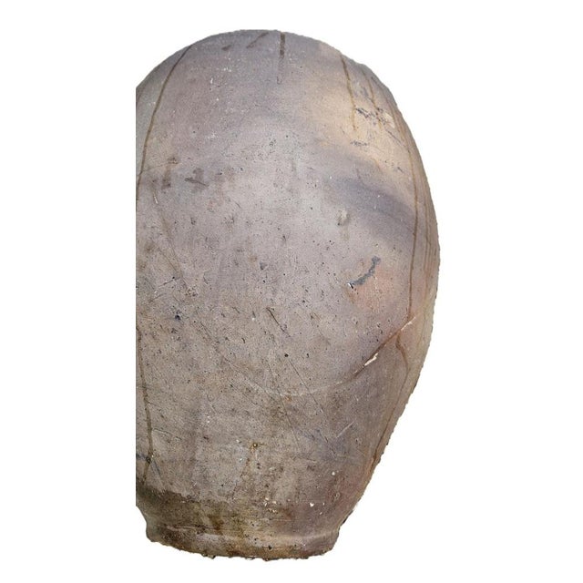 Antique French Sandstone Oil Jar, 1900s For Sale - Image 11 of 13