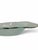 Glass Signed 1991 Studio Art Glass Freeform Frosted Sage Green Centerpiece Bowl For Sale - Image 7 of 8