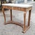 Wooden console with top in the era era 800 measures 125 x 58 x h 100 category Console style 800 dimensions: height 100 cm...