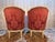 Louis XV Style Gondola-Shaped Bergère Chairs in Painted Wood, Set of 2 For Sale - Image 6 of 9