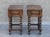 1930s Early 20th Century Louis XIII French Oak Bedside Cabinets with Barley-Twist Legs, 1930, Set of 2 For Sale - Image 5 of 12