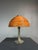 Mid-Century Modern Mid-Century Modern Pencil Reed, Rattan, Bamboo and Brass Mushroom Table Lamp, 1970s For Sale - Image 3 of 17