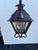 Charcoal Wall Mount Bronze Carriage Lantern Light Fixture- Hardwired For Sale - Image 8 of 12