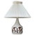 Danish Modern Ceramic Table Lamp attributed to Axella Studio with Le Klint Shade, 1970s For Sale - Image 13 of 13