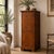 A characterful Italian apothecary-style chest of drawers, crafted from solid chestnut wood during the 1980s–1990s. Its...