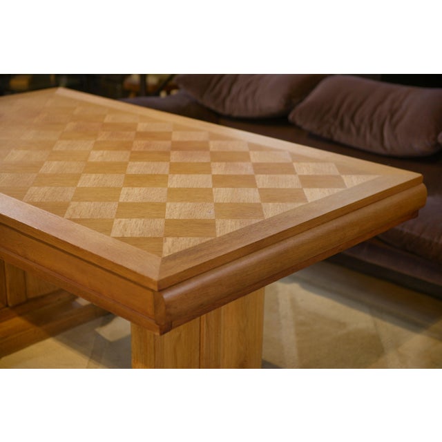 Vintage Oak Table, 1940s For Sale - Image 3 of 15