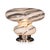 Vintage 20th Century Italian Hand-Blown Murano Glass Table Lamp, 1970s For Sale - Image 15 of 15