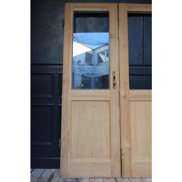 Antique Double Door in Pine, 1890s For Sale - Image 18 of 18