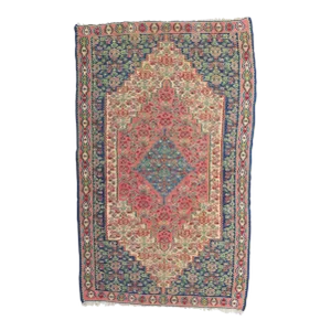 Late 20th Century Vintage Persian Bijar Kilim Rug, 03'11 X 06'04